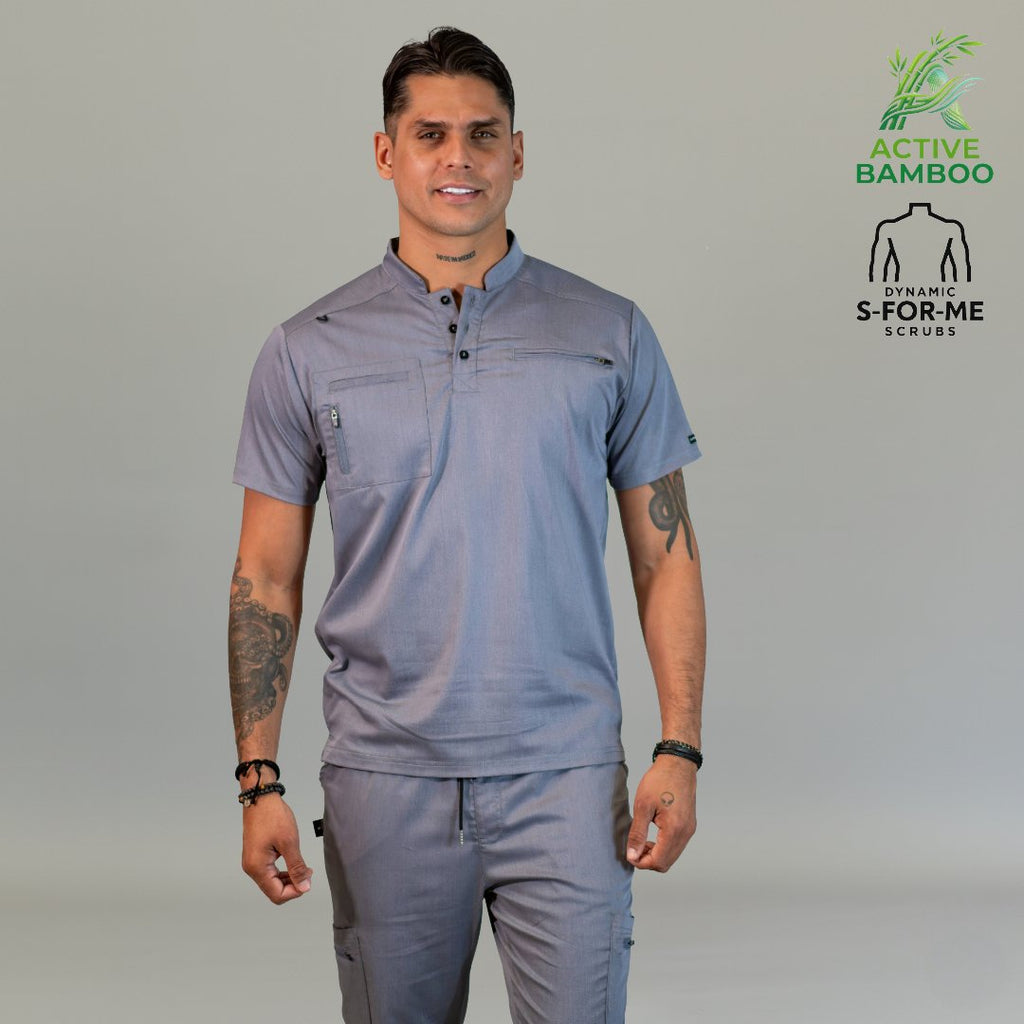 filipina bamboo hombre 511 gris vista frontal Sandel Medica