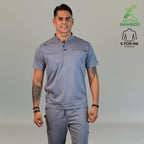 filipina bamboo hombre 511 gris vista frontal Sandel Medica