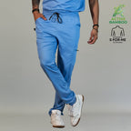 pantalon quirurgico bamboo hombre 511 plumbago uso clinico Sandel Medica