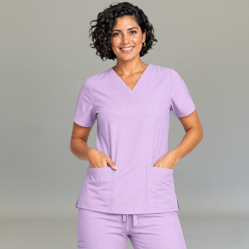 Filipina 502 Quirúrgica Mujer Lila Antifluido FW