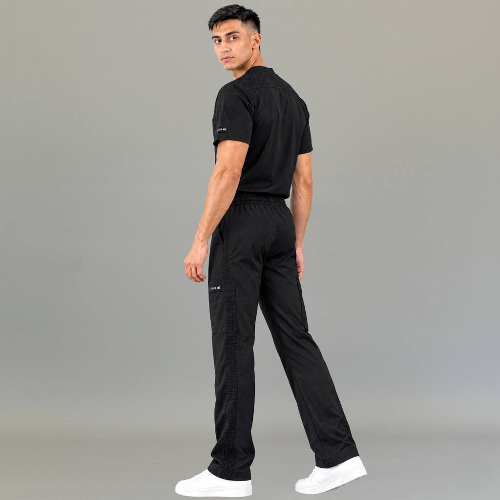 Pantalon Hombre 530 Quirúrgico Negro Relaxed, Scrubs 530