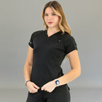 Filipina Quirúrgica Mujer Super Stretch Negra, Scrubs 905