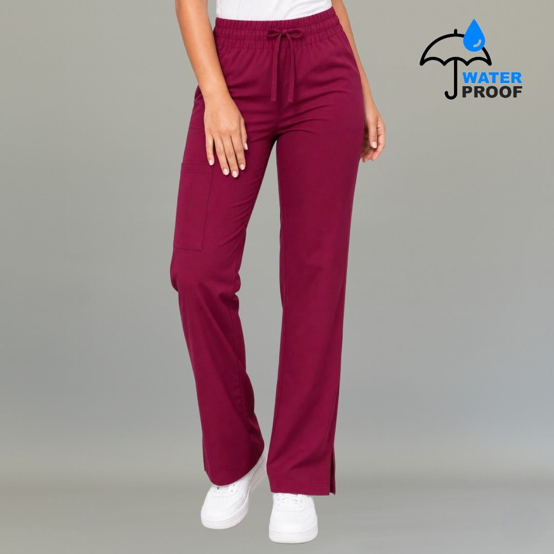 Pantalón 502 Pierna Amplia Quirúrgico Mujer Bugambilia Antifluido Relaxed
