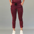 Jogger quirurgico vino para mujer Estilo 910 Super Stretch vista principal