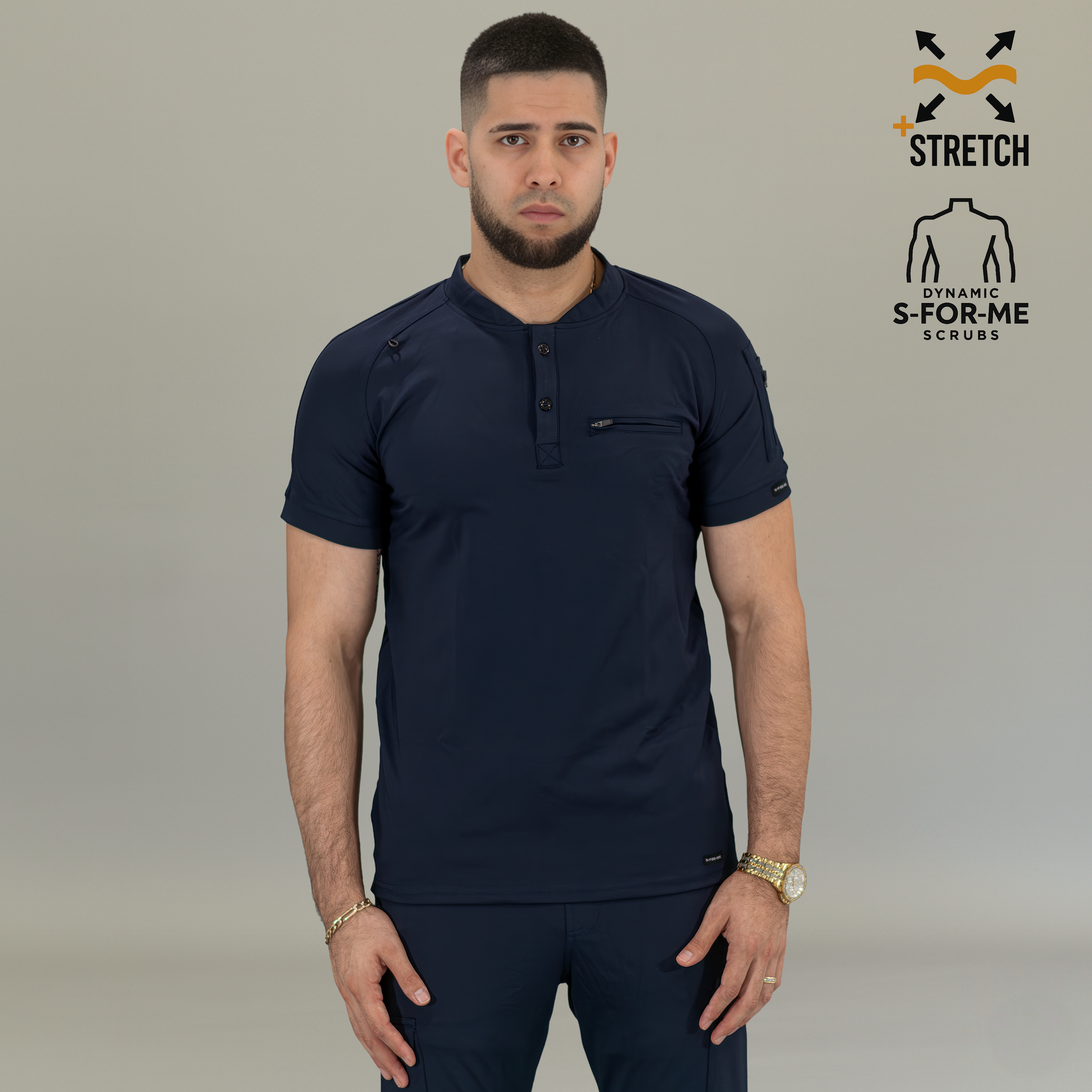 uniformes azul marino