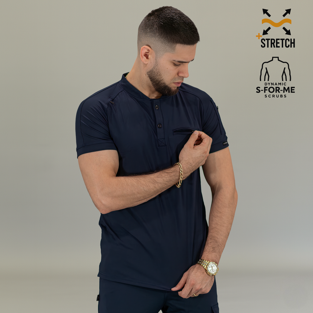 uniformes azul marino