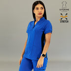 Filipina Médica para Mujer Modelo 930 Azul Rey/Negro Superstretch