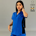Filipina Médica para Mujer Modelo 930 Azul Rey/Negro Superstretch