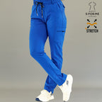Pantalón Médico Quirúrgico para Mujer Color Azul Rey Superstretch
