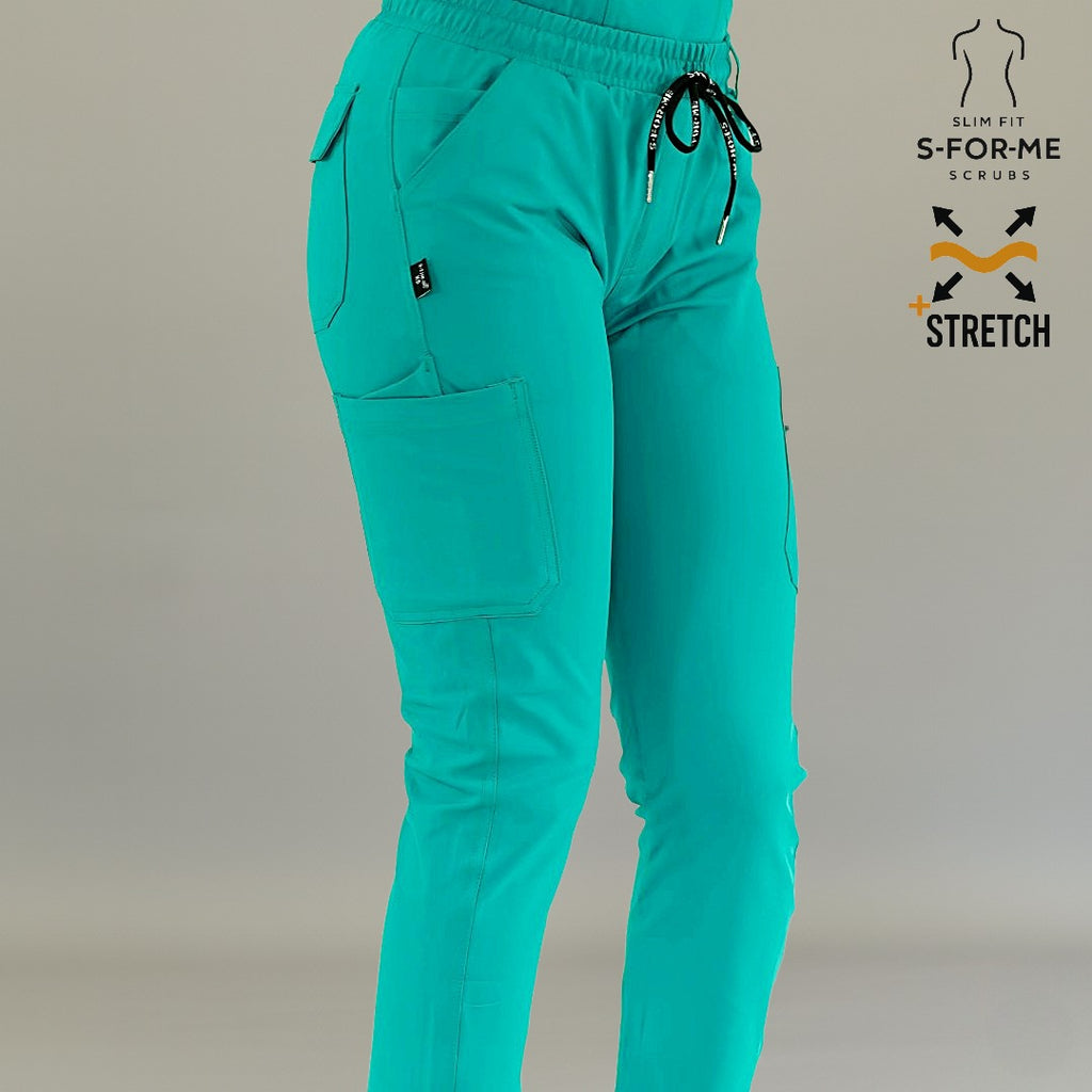 Pantalón Médico Quirúrgico para Mujer 930 Color Teal Superstretch