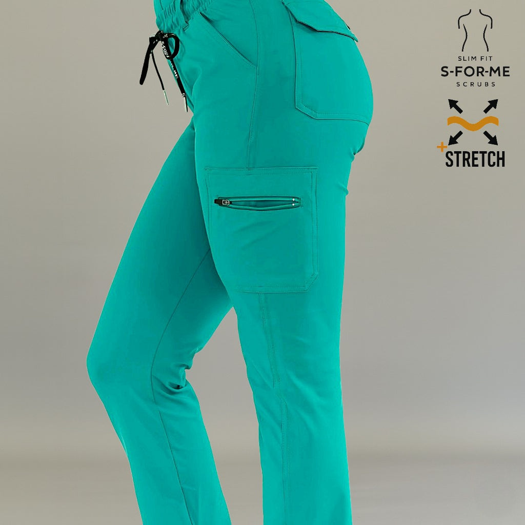 Pantalón Médico Quirúrgico para Mujer 930 Color Teal Superstretch