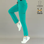 Pantalón Médico Quirúrgico para Mujer 930 Color Teal Superstretch