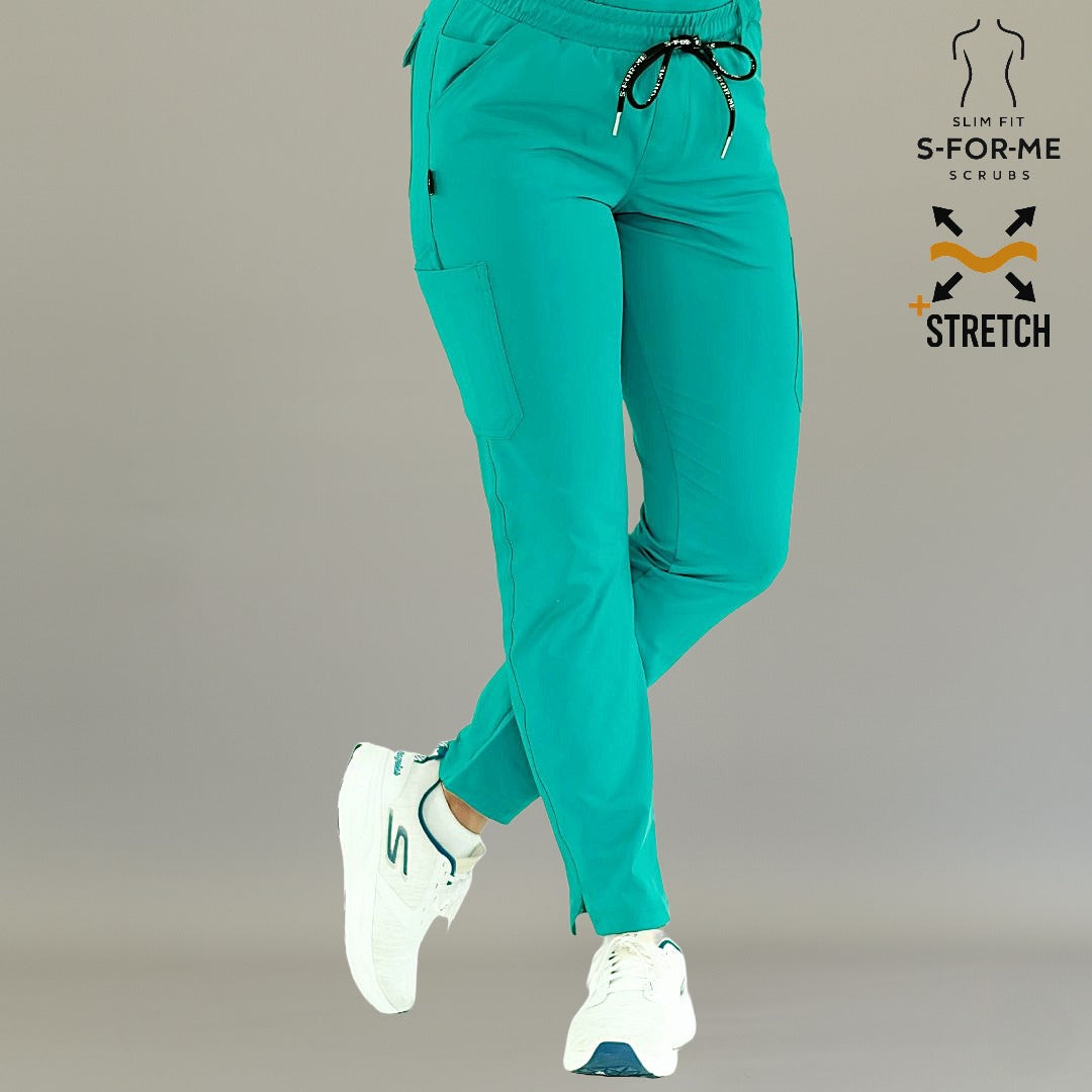 Pantalón Médico Quirúrgico para Mujer 930 Color Teal Superstretch