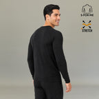 Camisa Under Scrub Hombre Manga Larga | Negro (Black) Super Stretch