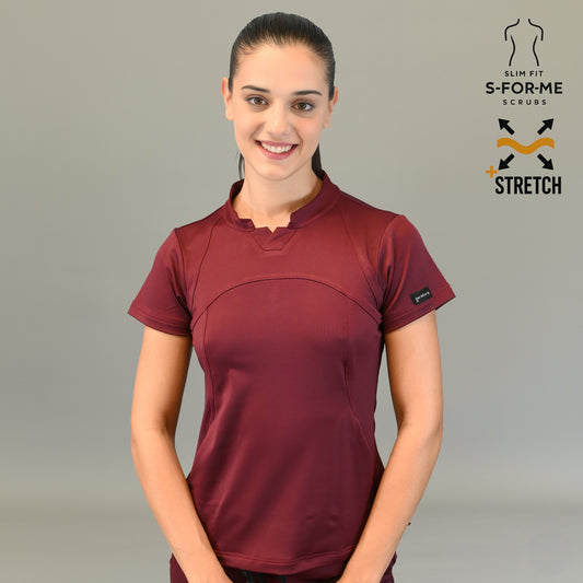Filipina Est. 910 Quirúrgica Vino Mujer, Super Stretch, Scrubs 910