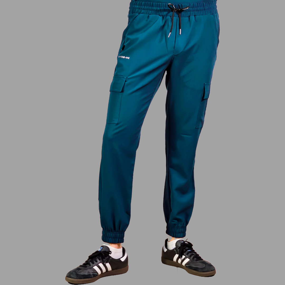 Conjunto Quirúrgico Antifluido Hombre – Estilo 300 Azul Caribe