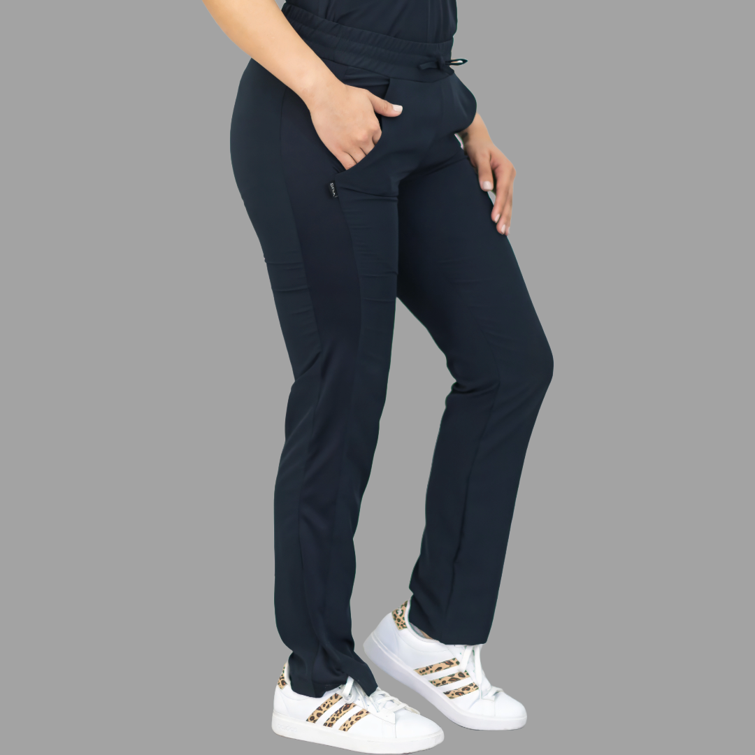Pantalon Mujer 530 Quirúrgico Azul Marino Relaxed, Scrubs 530