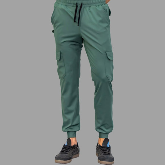 Jogger Est. 910 Quirurgico Hombre Verde Pino Super Stretch, Scrubs 910
