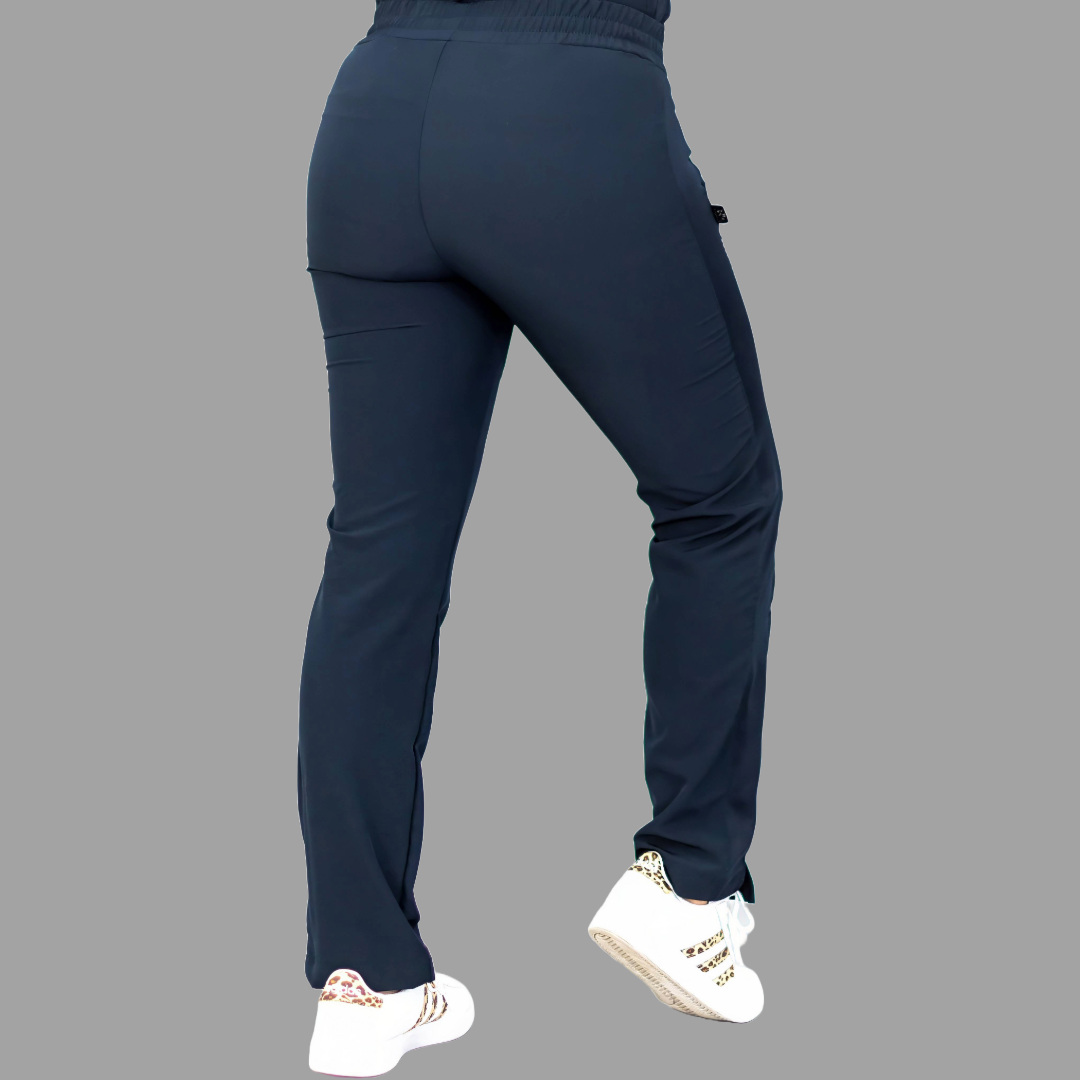 Pantalon Mujer 530 Quirúrgico Azul Marino Relaxed, Scrubs 530