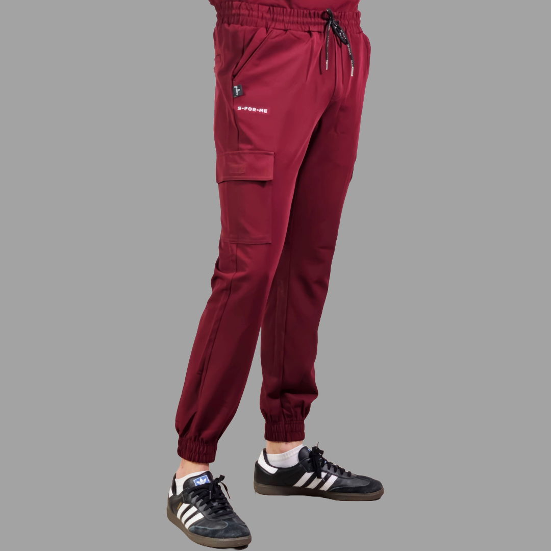 Conjunto Quirúrgico Antifluido Hombre – Estilo 300 Vino