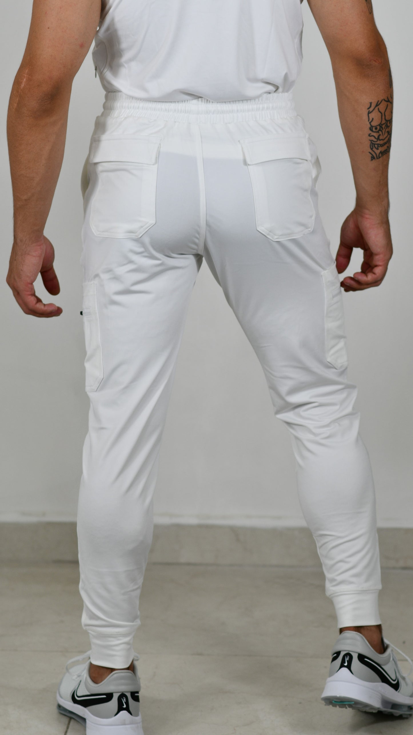 Pantalon Quirurgico  Hombre 901 Super Stretch Blanco