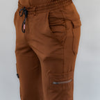 Jogger Quirúrgico Hombre Cafe, Scrubs 901