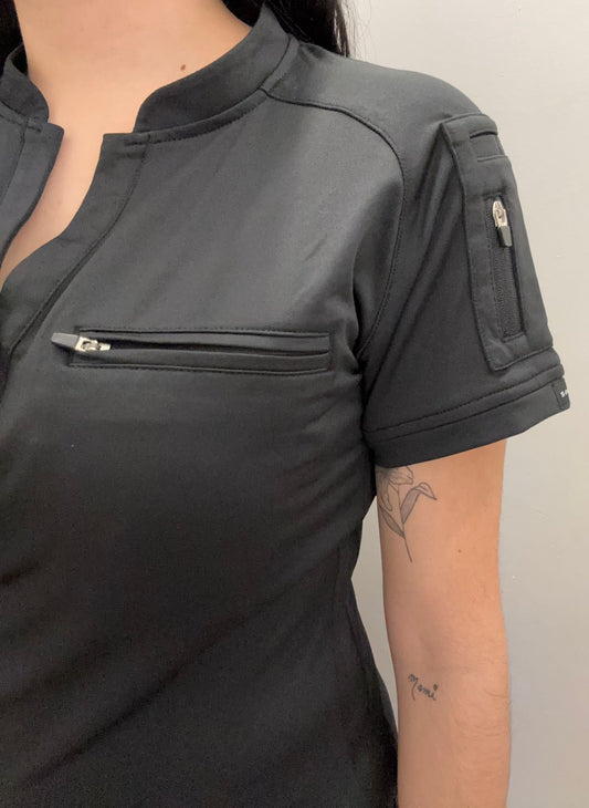 Filipina Quirurgica Mujer 900 Negro Super Stretch