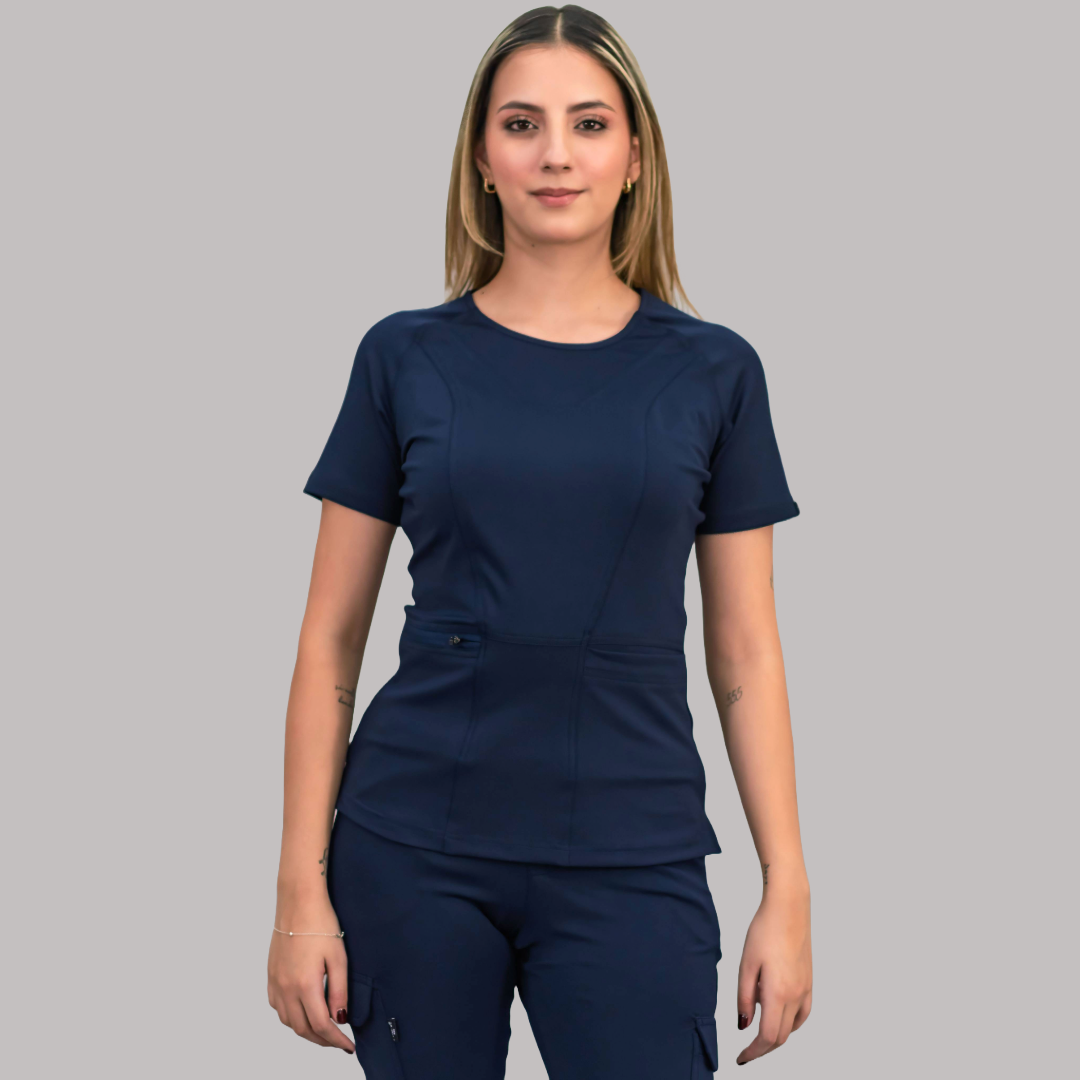 Conjunto Quirúrgico Mujer – Estilo 901 Azul Marino | Super Stretch