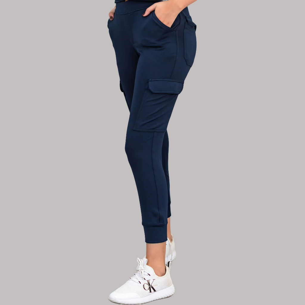 Jogger Quirúrgico, Azul Marino Mujer Super Stretch, Scrubs 901