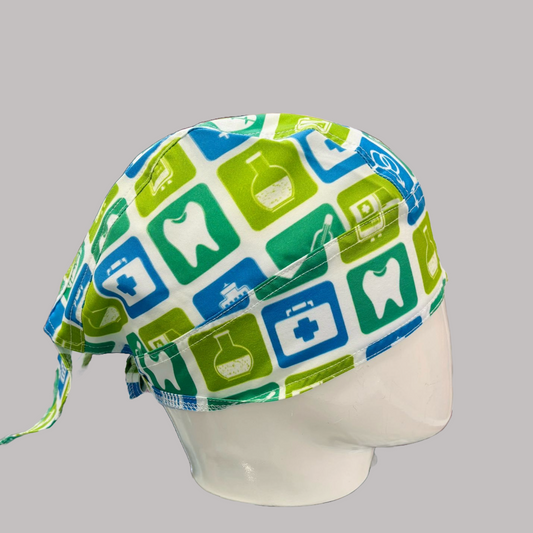 Gorro Quirúrgico Unisex Health Care Verde Fourways