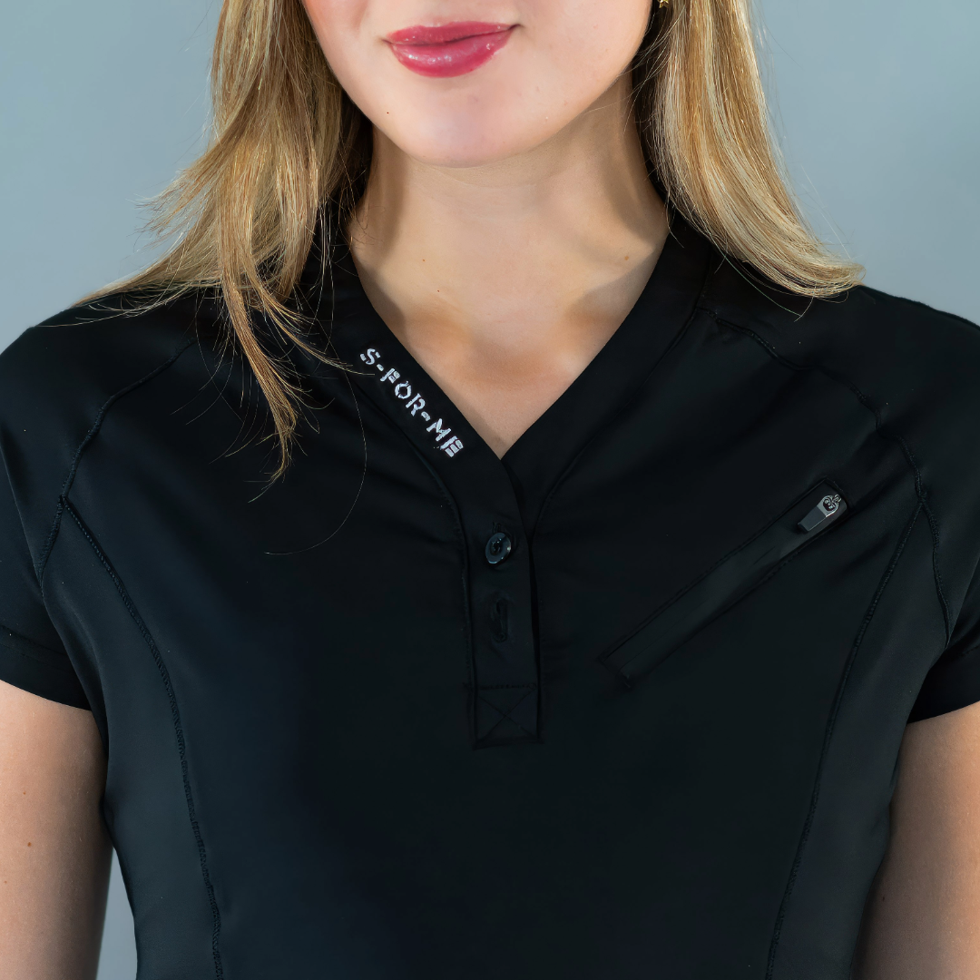 Filipina Quirurgica Mujer Super Stretch Negra, Scrubs 905