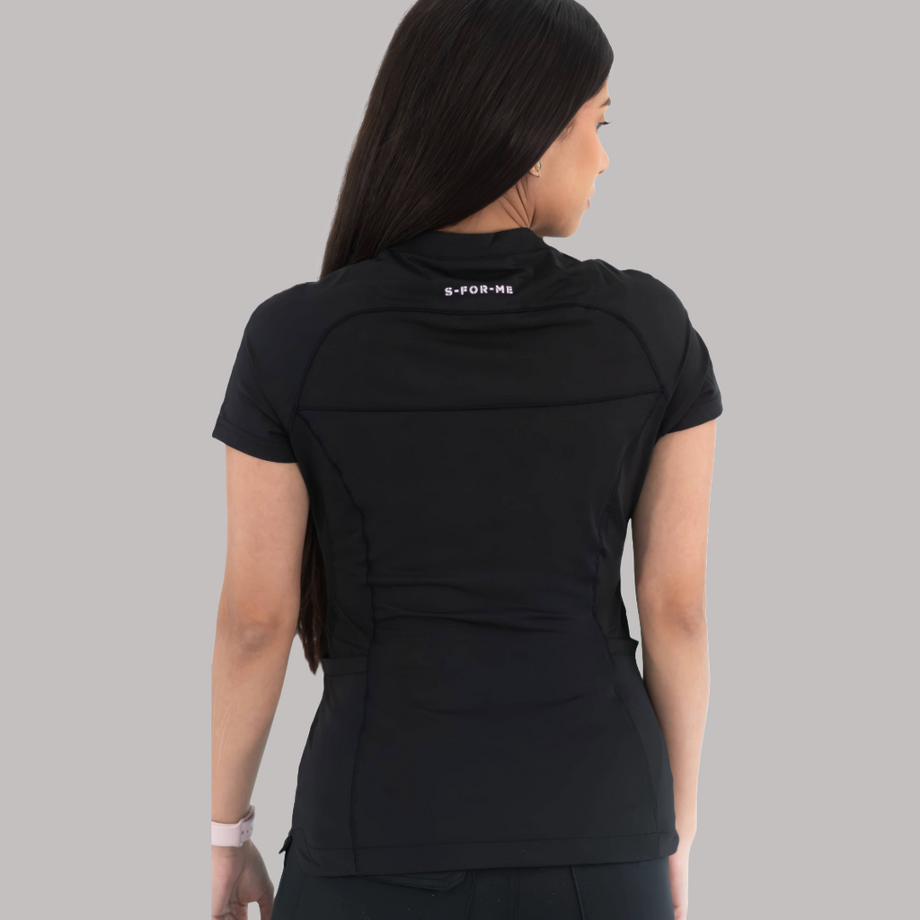 Filipina Quirurgica Mujer Super Stretch Negra, Scrubs 905