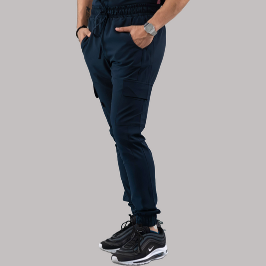 Jogger Quirúrgico Skinny, Azul Mno F.W Hombre, Scrubs 520