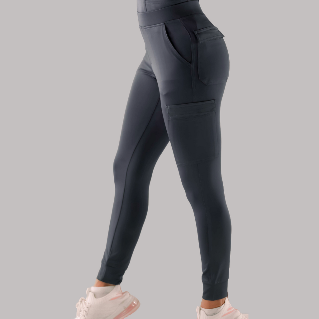Conjunto Quirúrgico Mujer – Estilo 901 Gris Oxford | Super Stretch