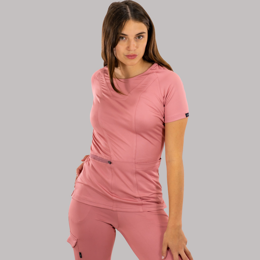 Filipina Quirúrgica, Scrubs Super Stretch Mujer 901 Palo de Rosa