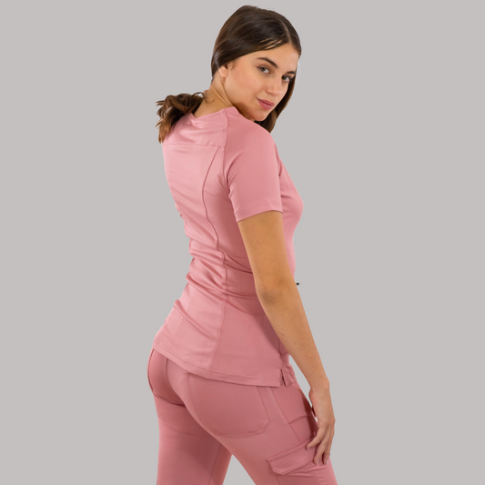 Filipina Quirúrgica, Scrubs Super Stretch Mujer 901 Palo de Rosa