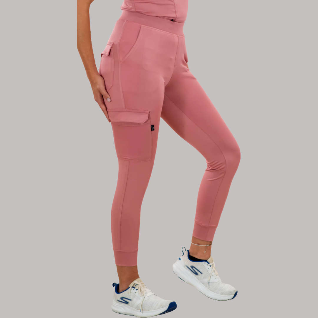 Jogger Quirúrgico, Scrubs Super Stretch Mujer 901 Palo de Rosa