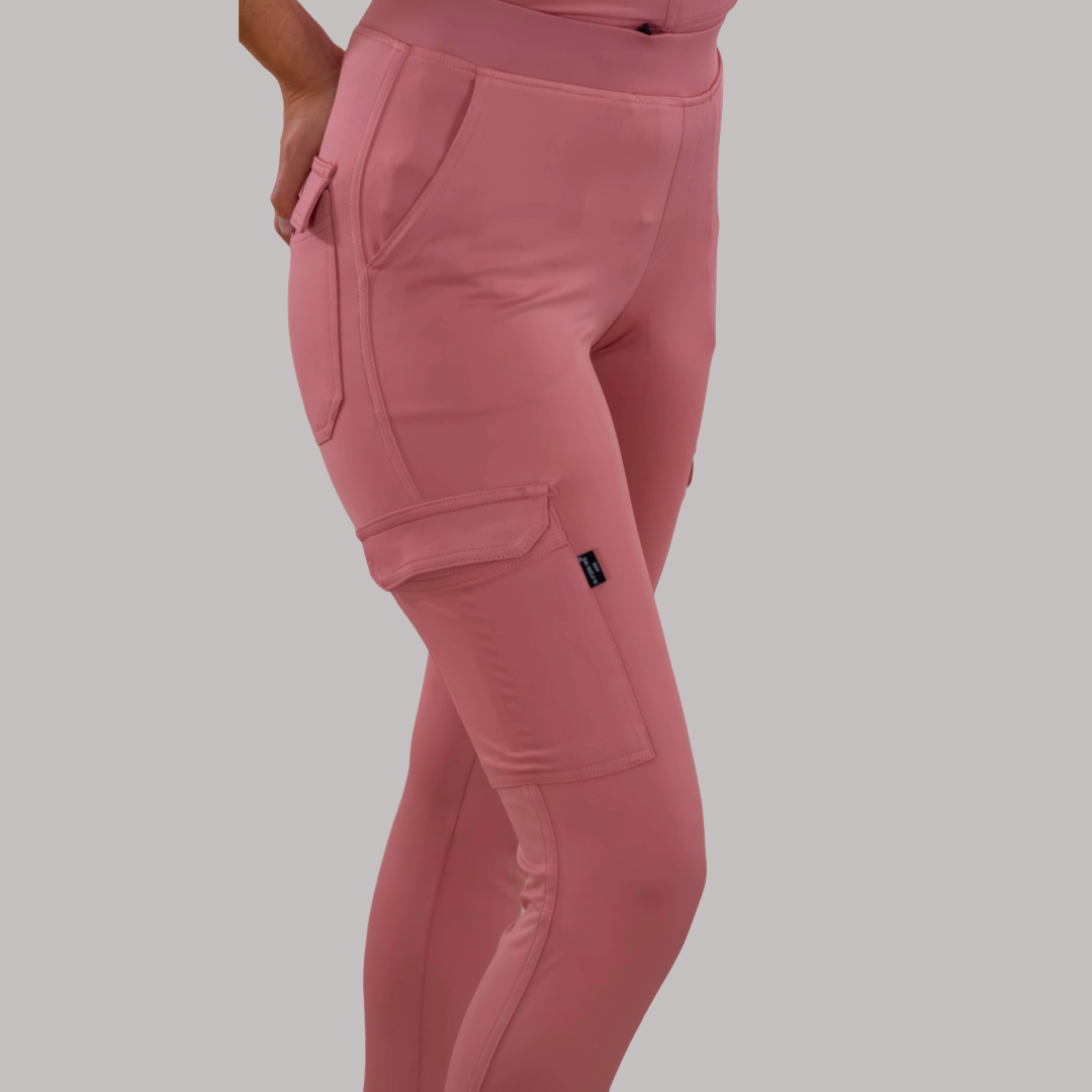 Jogger Quirúrgico, Scrubs Super Stretch Mujer 901 Palo de Rosa