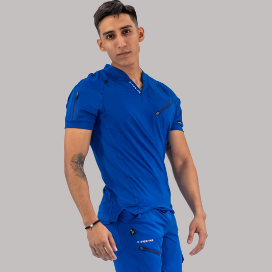 Filipina Super Stretch Hombre 905 Azul Rey