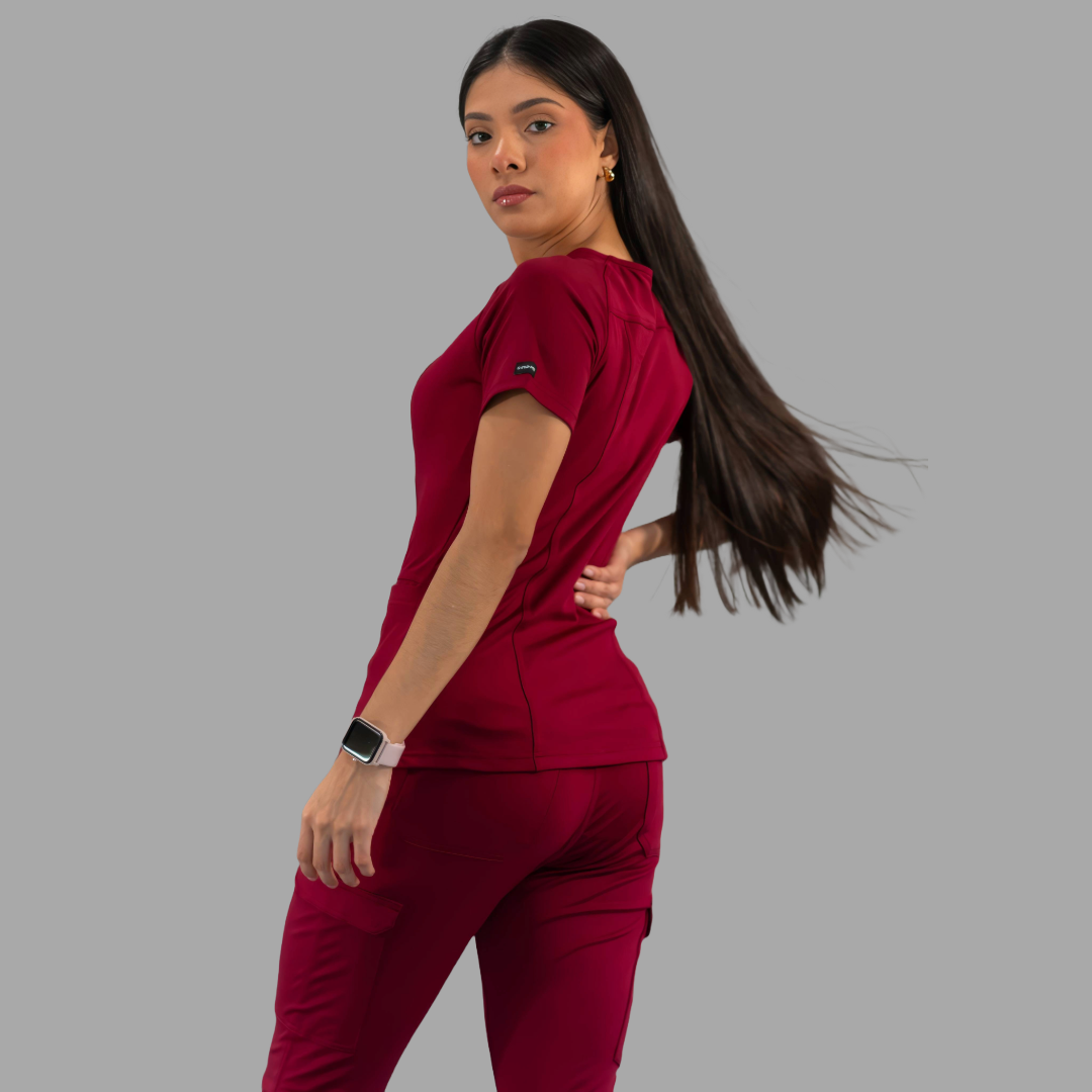 Conjunto Quirúrgico Mujer – Estilo 901 Vino