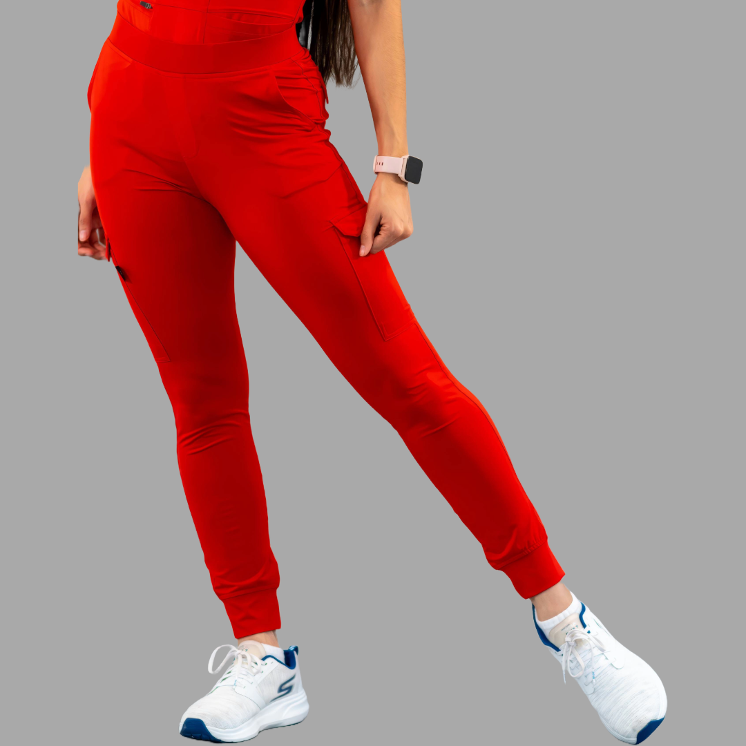 Conjunto Quirúrgico Mujer – Estilo 901 Rojo | Super Stretch