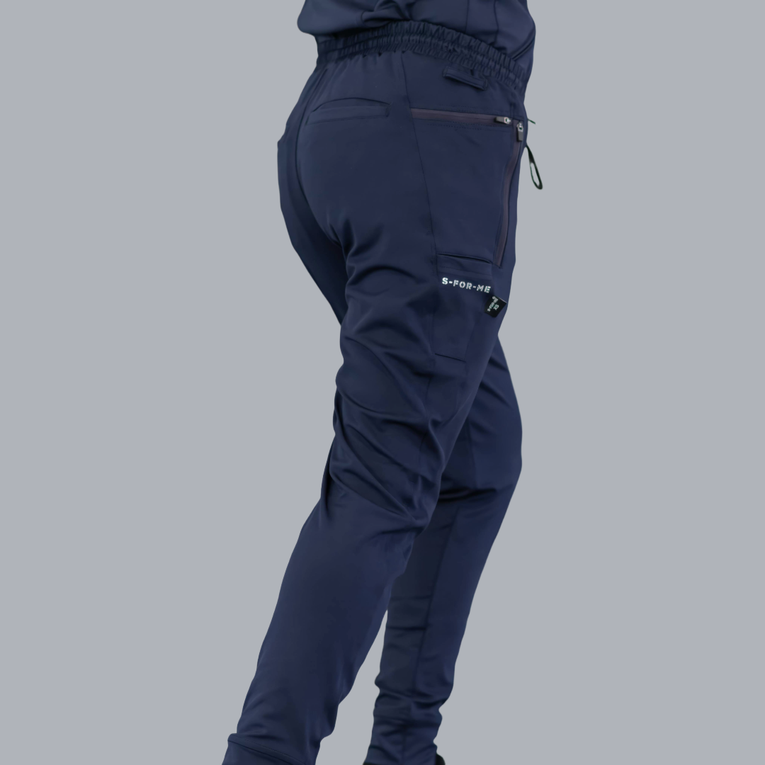 Jogger Quirúrgico Hombre Azul Marino Super Stretch, Scrubs 920