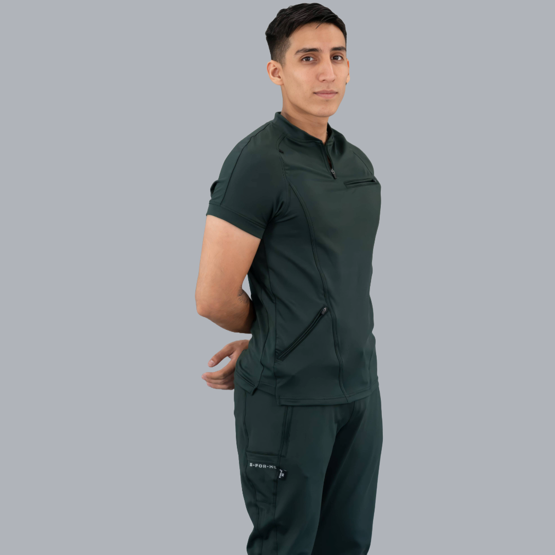 Filipina Quirúrgica 920 Hombre Verde sombra, Scrubs Super Stretch