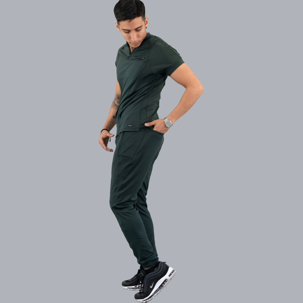 Conjunto Quirúrgico Super Stretch Hombre – Estilo 920 Verde