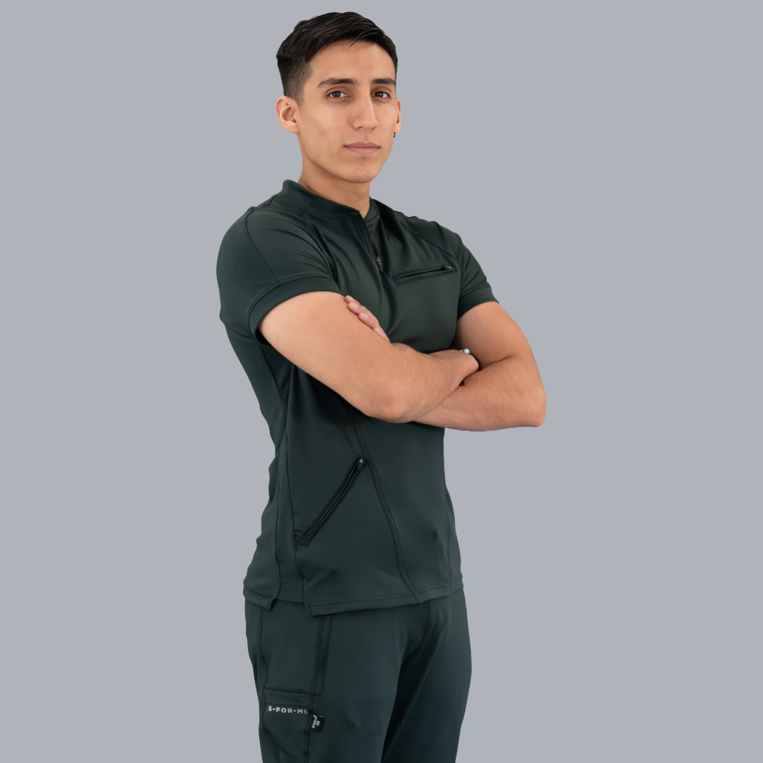 Filipina Quirúrgica 920 Hombre Verde sombra, Scrubs Super Stretch