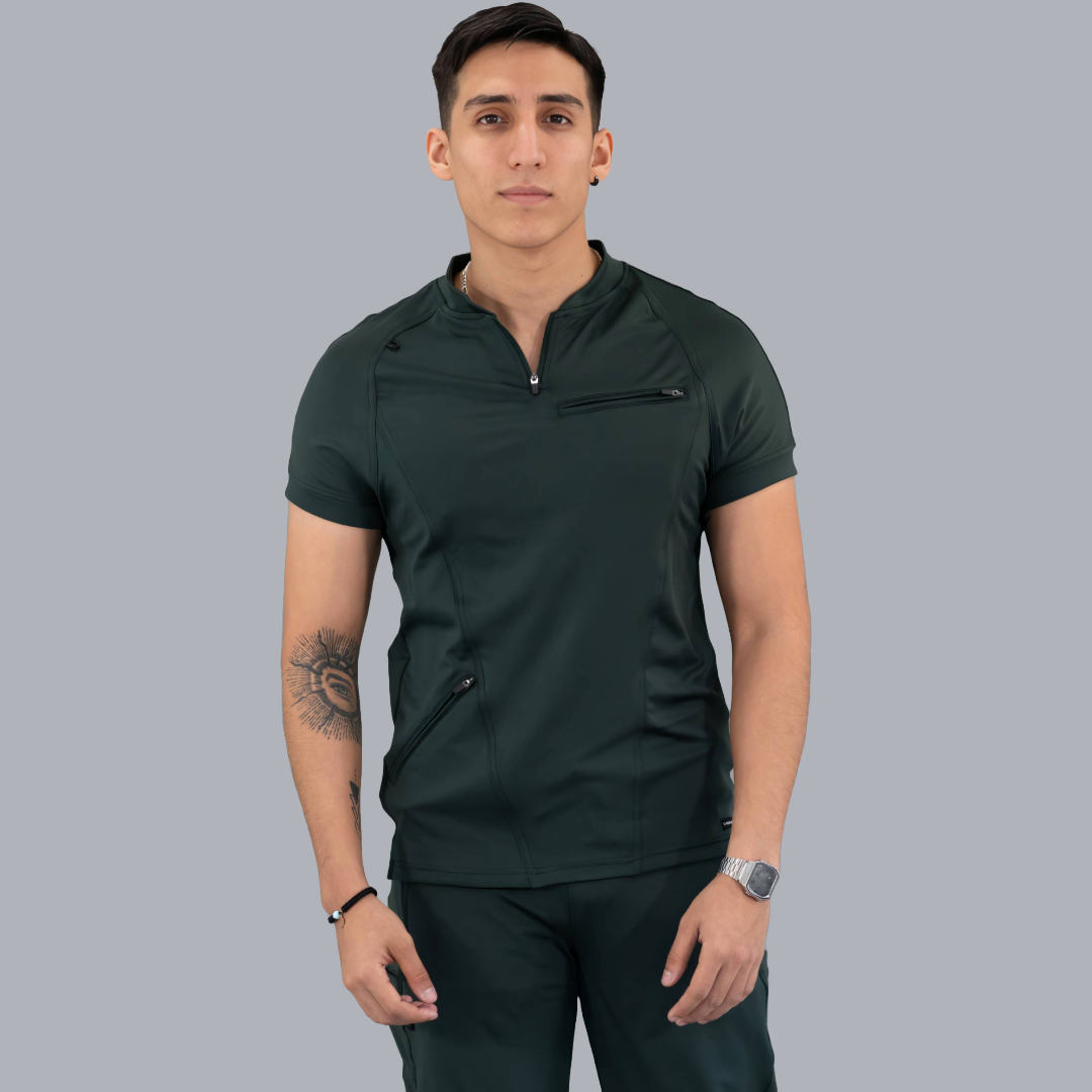 Filipina Quirúrgica 920 Hombre Verde sombra, Scrubs Super Stretch