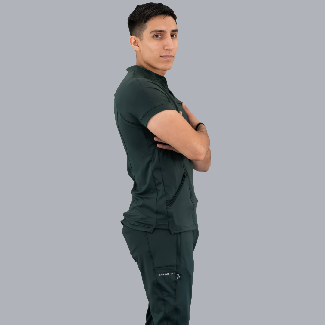 Filipina Quirúrgica 920 Hombre Verde sombra, Scrubs Super Stretch