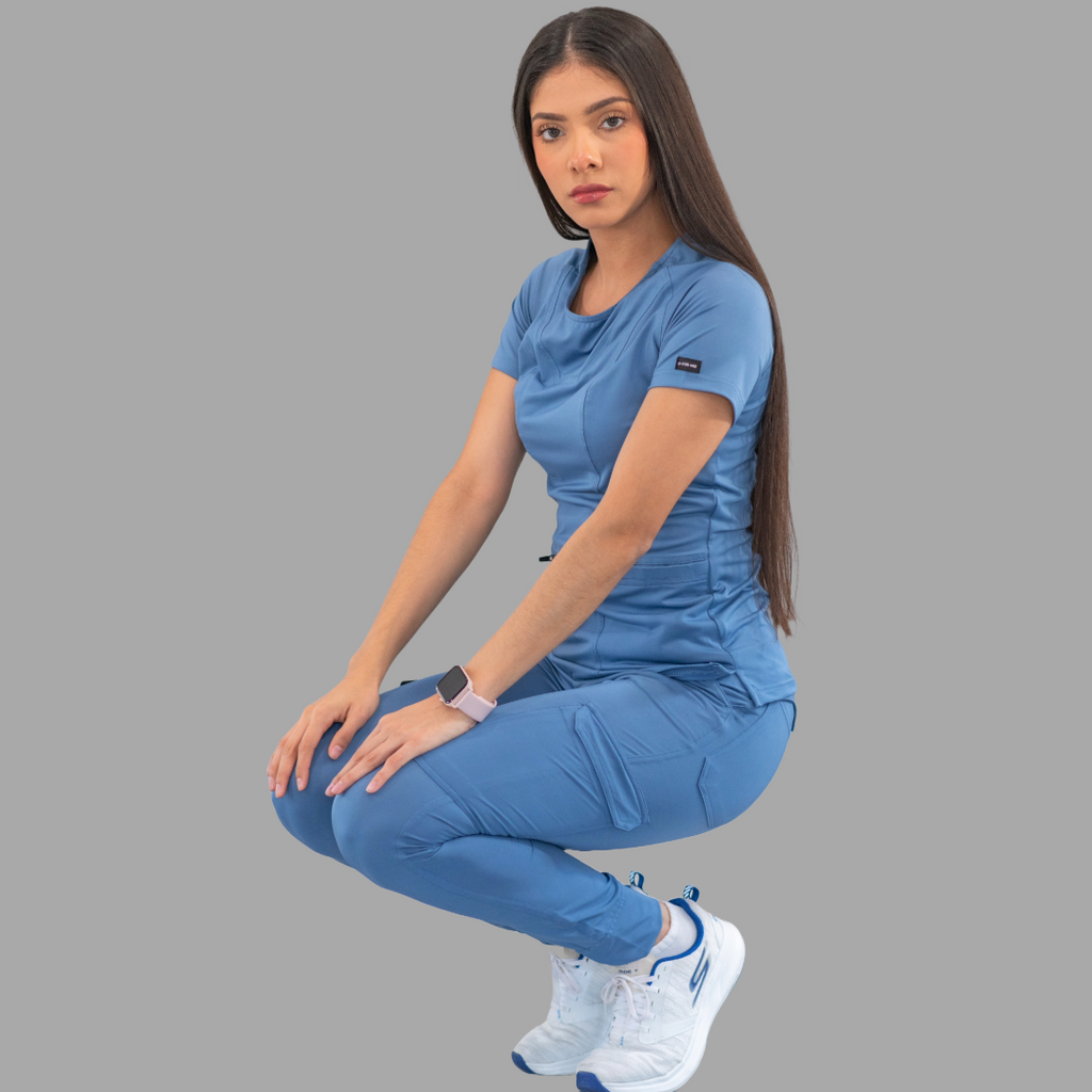 Filipina Quirúrgica Mujer Plumbago, Super Stretch, Scrubs 901