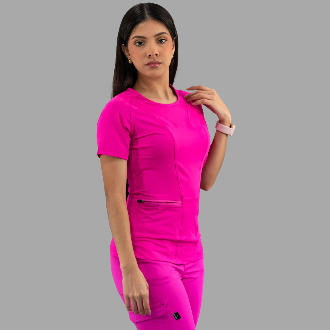 Filipina Quirúrgica Mujer 901 Fucsia, Super Stretch