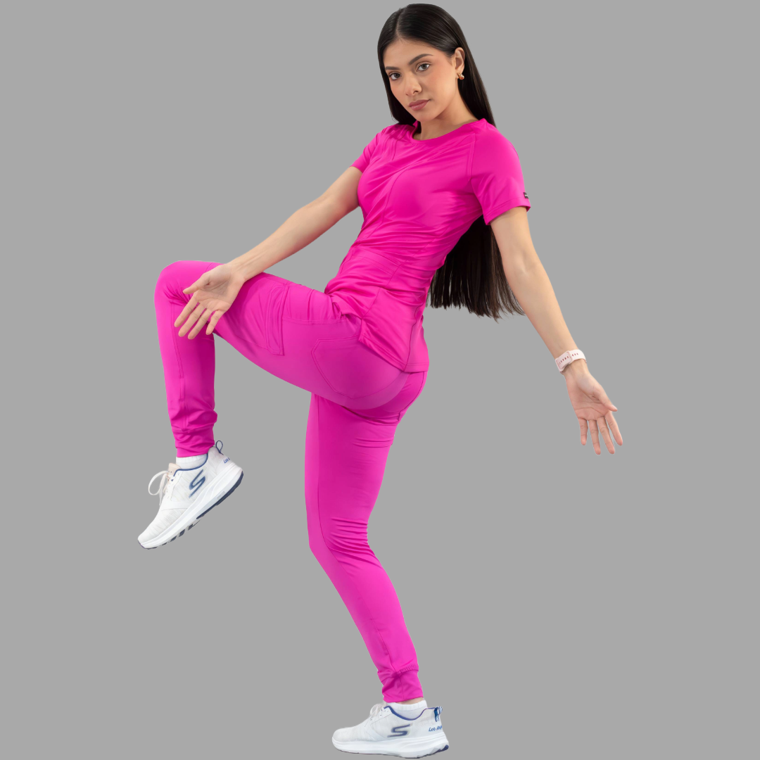 Filipina Quirúrgica Mujer 901 Fucsia, Super Stretch
